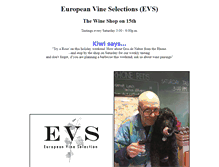 Tablet Screenshot of evswines.com